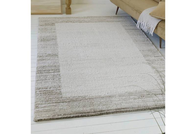 OTTO home Teppich Alaric, rechteckig, Höhe: 18 mm, Kurzflor, modernes Bordüre Design, weiche Oberfläche, Wohnzimmer OTTO home Teppich Alaric, rechteckig, Höhe: 18 mm, Kurzflor, modernes Bordüre Design, weiche Oberfläche, Wohnzimmer von OTTO home