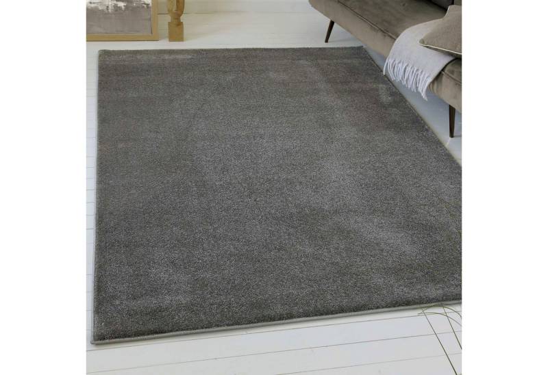 OTTO home Teppich Lisbea, rechteckig, Höhe: 17 mm, moderner dichter weicher Kurzflorteppich, Wohnzimmer, Schlafzimmer von OTTO home