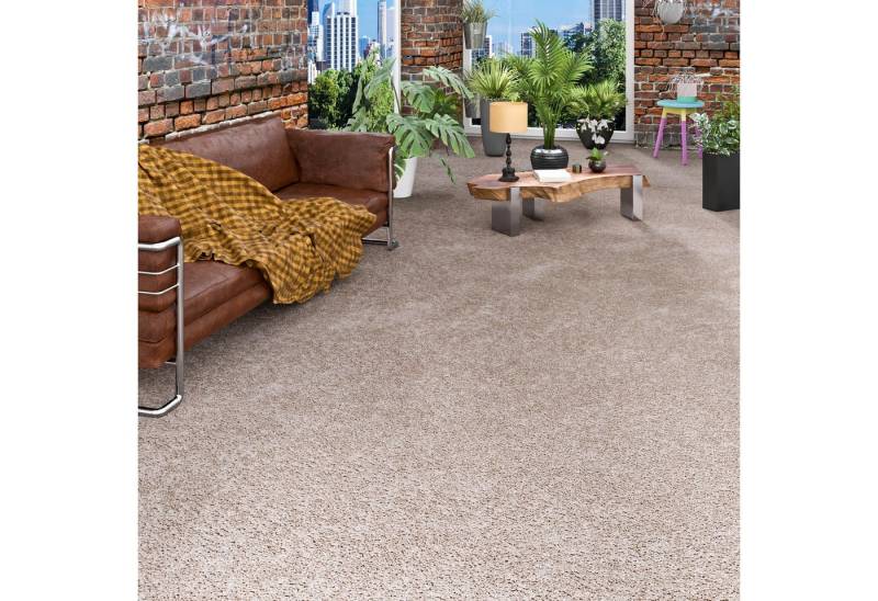 my home Teppichboden Rava, Velours, rechteckig, Höhe: 16 mm, Uni Farben, Breite 400 cm, weich, strapazierfähig, Wohnzimmer my home Teppichboden Rava, Velours, rechteckig, Höhe: 16 mm, Uni Farben, Breite 400 cm, weich, strapazierfähig, Wohnzimmer von my home