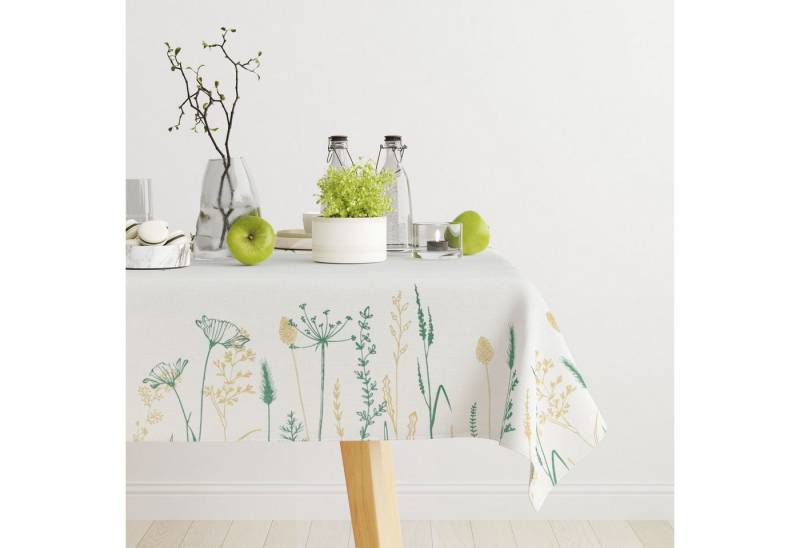my home Tischdecke Nérac (1-tlg), bedruckt, mordern, Deko, Decke, Tischdeko, Wohnzimmer, Esszimmer von my home