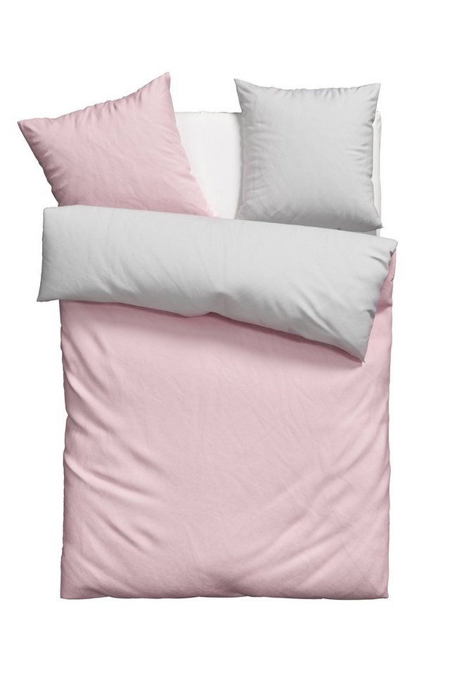 my home Bettwäsche Desner2, Microfaser, 3 teilig, Premium Qualität, sehr weich, uni, ab 135x200 cm my home Bettwäsche Desner2, Microfaser, 3 teilig, Premium Qualität, sehr weich, uni, ab 135x200 cm von my home