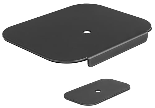 my wall Verstärkungs-Montageplatten-Kit für Tischplatten – HZ28L, Unterstützung für Monitor Halterungen, 2 Schutzplatten für Schreibtisch, Verstärkung für Monitorarme von my wall