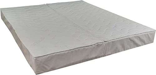 Tencel - Wasserbett Bezug Auflage - rundum mittig teilbar waschbar bei 60°C (180x220cm) von my-waterbed