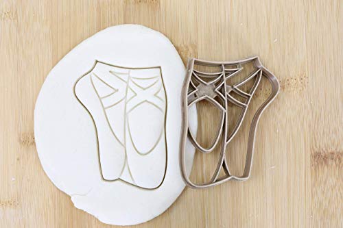 Ballett Ballettschuhe cookie cutter Fondant Keksstempel/Ausstechform keksausstecher PLA ca.8cm von my3dbase