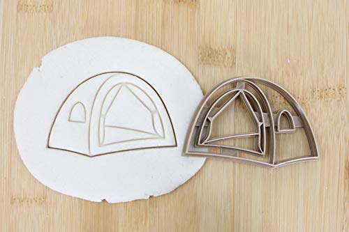 Camping Zelt cookie cutter Fondant Keksstempel/Ausstechform keksausstecher PLA ca.8cm von my3dbase
