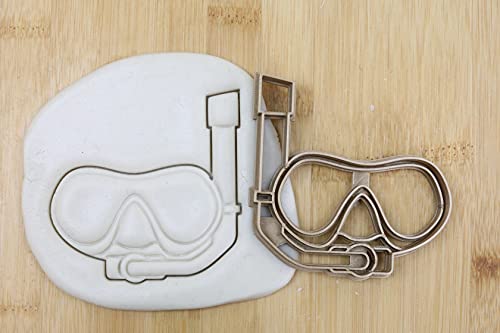 Taucherbrille cookie cutter Fondant Keksstempel/Ausstechform keksausstecher PLA ca.8cm Taucherbrille cookie cutter Fondant Keksstempel/Ausstechform keksausstecher PLA ca.8cm von my3dbase