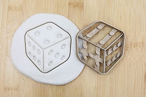 Würfel cookie cutter Fondant Keksstempel/Ausstechform keksausstecher PLA ca.8cm von my3dbase