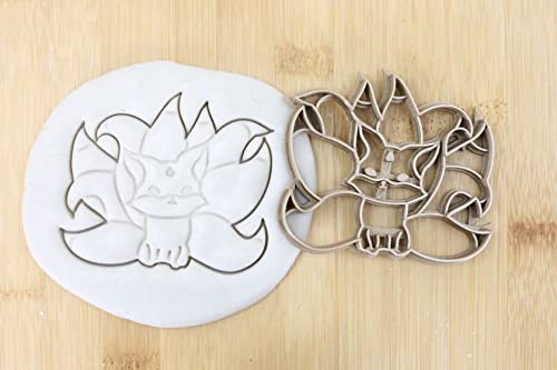 9 tailed Fox cookie cutter Fondant Keksstempel/Ausstechform keksausstecher PLA ca.8cm von my3dbase