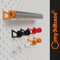 Aluminium Foil Holder My3Dbase Compatible With Skadis Pegboard von my3dbase