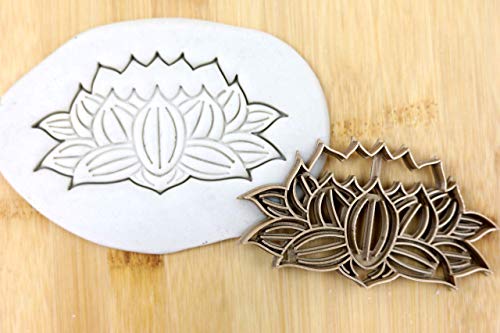 Blumen Lotus Plätzchen Ausstechform Keksausstecher Fondant ca.8cm Blumen Lotus Plätzchen Ausstechform Keksausstecher Fondant ca.8cm von my3dbase