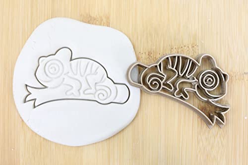 Chamäleons cookie cutter Fondant Keksstempel/Ausstechform keksausstecher PLA ca.8cm von my3dbase