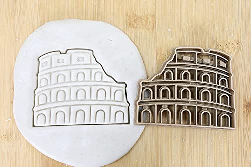 Colosseum Cookie Cutter Fondant Keksstempel/Ausstechform Keksausstecher Plätzchen ca. 8cm von my3dbase