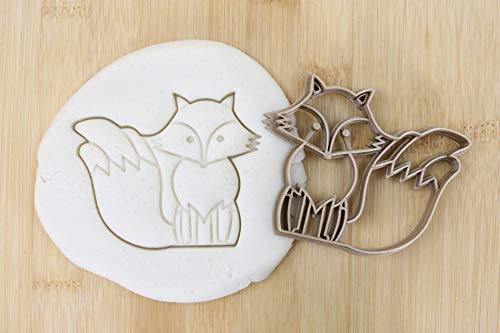 Cookie Cutter Fondant Keksstempel/Ausstechform Keksausstecher Plätzchen Fuchs Steht ca. 8cm von my3dbase