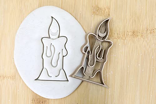 Cookie Cutter Fondant Keksstempel/Ausstechform Keksausstecher Plätzchen Kerzen ca. 8cm von my3dbase