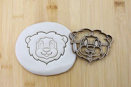 Cookie Cutter Fondant Keksstempel/Ausstechform Keksausstecher Plätzchen Löwe ca.8cm von my3dbase