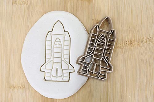 Cookie Cutter Fondant Keksstempel/Ausstechform Keksausstecher Plätzchen Space Shuttle ca. 8cm von my3dbase