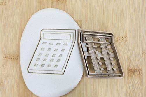 Cookie Cutter Fondant Keksstempel/Ausstechform Keksausstecher Plätzchen Taschenrechner ca. 8cm von my3dbase
