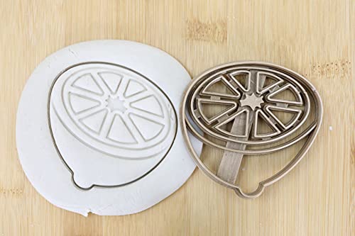Cookie Cutter Fondant Keksstempel/Ausstechform Keksausstecher Plätzchen Zitrone ca. 8cm von my3dbase