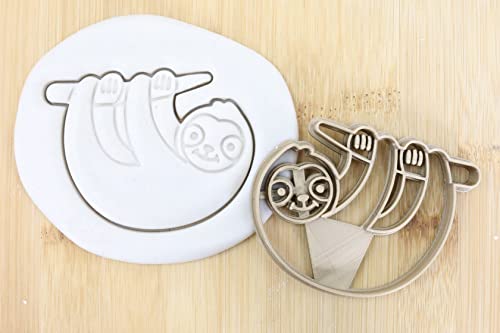 Faultier cookie cutter Fondant Keksstempel/Ausstechform keksausstecher PLA ca.8cm von my3dbase