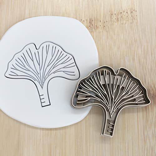 Ginkgoblatt cookie cutter Fondant Keksstempel/Ausstechform keksausstecher PLA ca.8cm von my3dbase