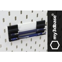 Horizontal Pencil Organizer Box For Skadis Pegboard von my3dbase
