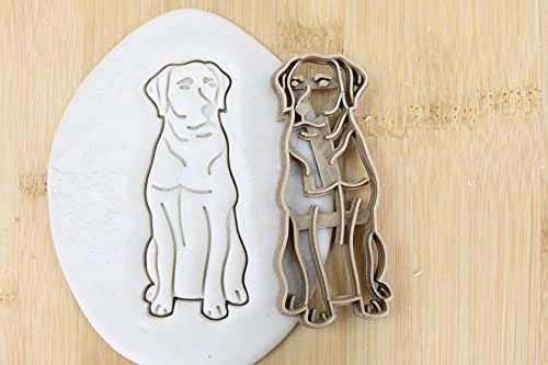 Hund Cookie Cutter Fondant Keksstempel/Ausstechform Keksausstecher Plätzchen Labrador Retriever ganz ca. 8cm von my3dbase