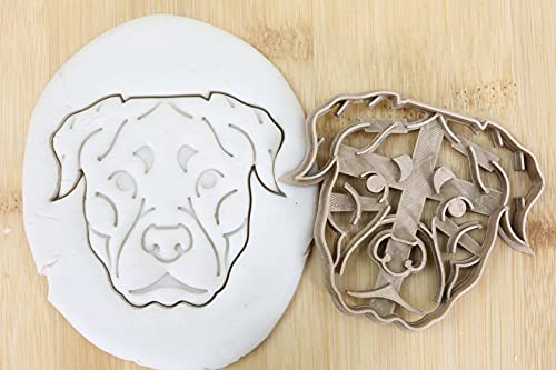 Hund Cookie Cutter Fondant Keksstempel/Ausstechform Keksausstecher Plätzchen Rottweiler ca. 8cm von my3dbase