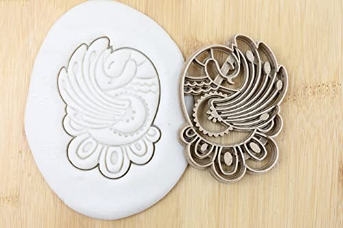 India Pfau Cookie Cutter Fondant Keksstempel/Ausstechform Keksausstecher Plätzchen ca. 8cm von my3dbase