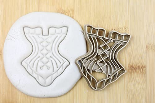 Korsett cookie cutter Fondant Keksstempel/Ausstechform keksausstecher PLA ca.8cm von my3dbase
