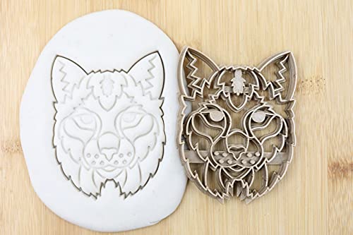 Luchs Keksstempel cookie cutter Plätzchen Ausstechform Keksausstecher Fondant ca.8cm von my3dbase