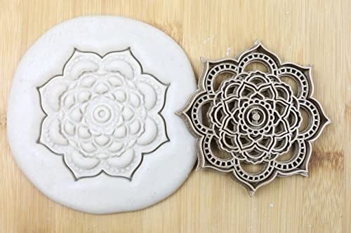 Mandala cookie cutter Fondant Keksstempel/ Ausstechform keksausstecher PLA ca.8cm von my3dbase