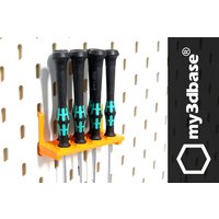Mount Fir Skadis Pegboard For Small Wera® Screwdrivers von my3dbase