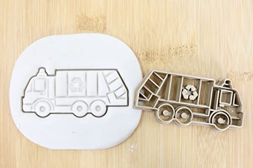 Müllwagen cookie cutter Fondant Keksstempel/Ausstechform keksausstecher PLA ca.8cm von my3dbase