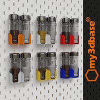 My3Dbase Compatible With Skadis Pegboard Spices Organizer | Gewürtzhalter von my3dbase