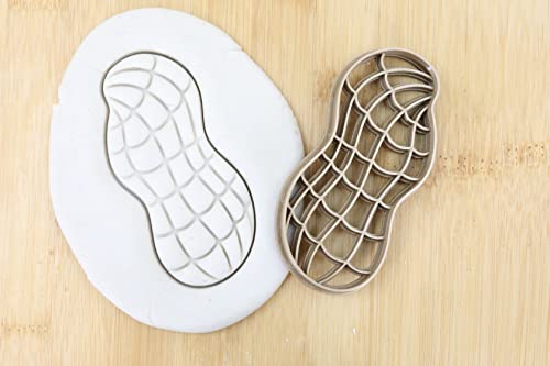 Nuss Erdnuss Cookie Cutter Fondant Keksstempel/Ausstechform Keksausstecher Plätzchen ca. 8cm von my3dbase