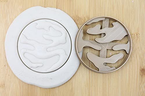 Planet Mars Cookie Cutter Fondant Keksstempel/Ausstechform Keksausstecher Plätzchen ca. 8cm von my3dbase