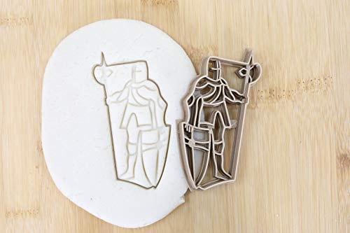 Ritter Stand cookie cutter Fondant Keksstempel/Ausstechform keksausstecher PLA ca.8cm von my3dbase