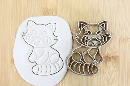 Roter Panda cookie cutter Fondant Keksstempel/Ausstechform keksausstecher PLA ca.8cm von my3dbase