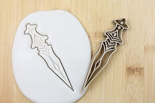 Schwert cookie cutter Fondant Keksstempel/Ausstechform keksausstecher PLA ca.8cm von my3dbase