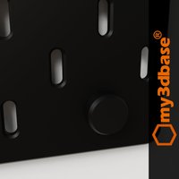 Screw Cover Set | 4 Pieces For Skadis Ikea Pegboard in Many Colors von my3dbase