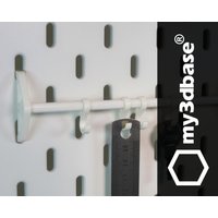 Small Wall Bar For Skadis Two Slots Ikea Pegboards Small Wall Bar For Skadis Two Slots Ikea Pegboards von my3dbase