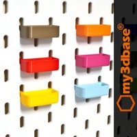Tool Holder For Skadis Ikea Pegboard Compatible von my3dbase
