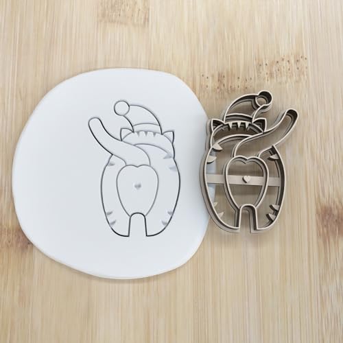 Weihnachten Merry Catmas cookie cutter Fondant Keksstempel/Ausstechform keksausstecher PLA ca.8cm Weihnachten Merry Catmas cookie cutter Fondant Keksstempel/Ausstechform keksausstecher PLA ca.8cm von my3dbase