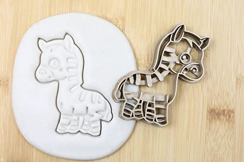 Zebra cookie cutter Fondant Keksstempel/Ausstechform keksausstecher PLA ca.8cm von my3dbase