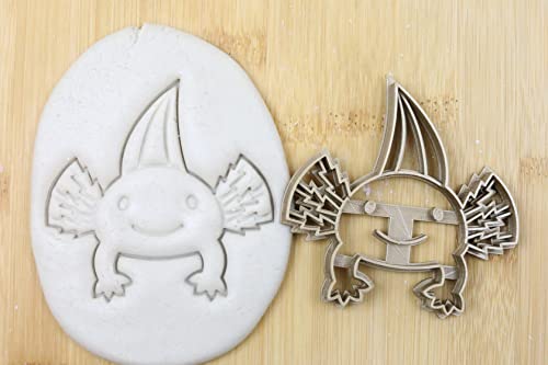 hinlegende Axolotl cookie cutter Fondant Keksstempel/Ausstechform keksausstecher PLA ca.8cm von my3dbase