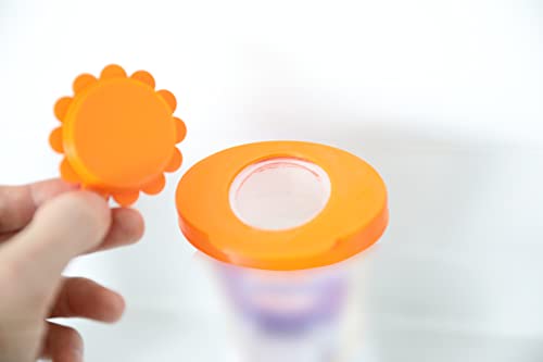 my3dbase kompatibel mit Sagrotan No-Touch Auslaufsicherer Nachfülldeckel mit Schnellverschluss Drehverschluss Refill Cover (Himmel Blau) von my3dbase