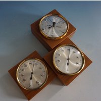 Vintage Lufft Wetterstation Modell 1066Holz Wegner Ära 70Er Jahre | E23-022 von myDecoWorld24
