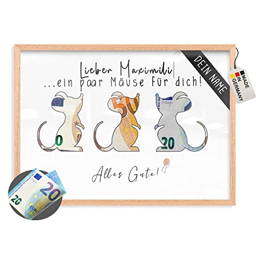 myDreamwork® Personalisiert - Geldgeschenke Verpackung – Premium Geldgeschenk – Geschenkfertig | Begeistert Garantiert - in praktischer Größe DIN A5 von myDreamwork