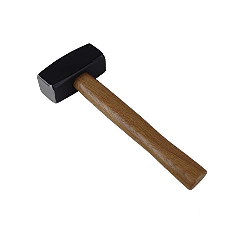 Fäustel 1250 g Hammer Schlosserhammer Eschenstiel Vorschlaghammer Profi von myMAW