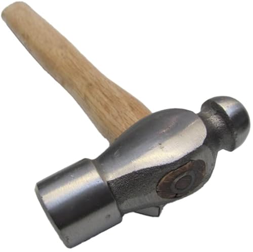 Ingenieurhammer Kugelhammer Engländer-Schlosserhammer Ingenieur-Hammer mit Kugel von myMAW